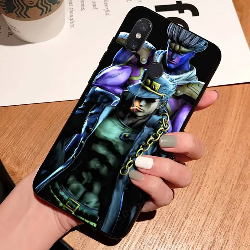 

Jotaro Kujo Jojo's Bizarre Adventure Phone Case For Xiaomi Redmi 7 8 9t a3 9se k20 mi8 max3 lite 9 note 9s 10 pro