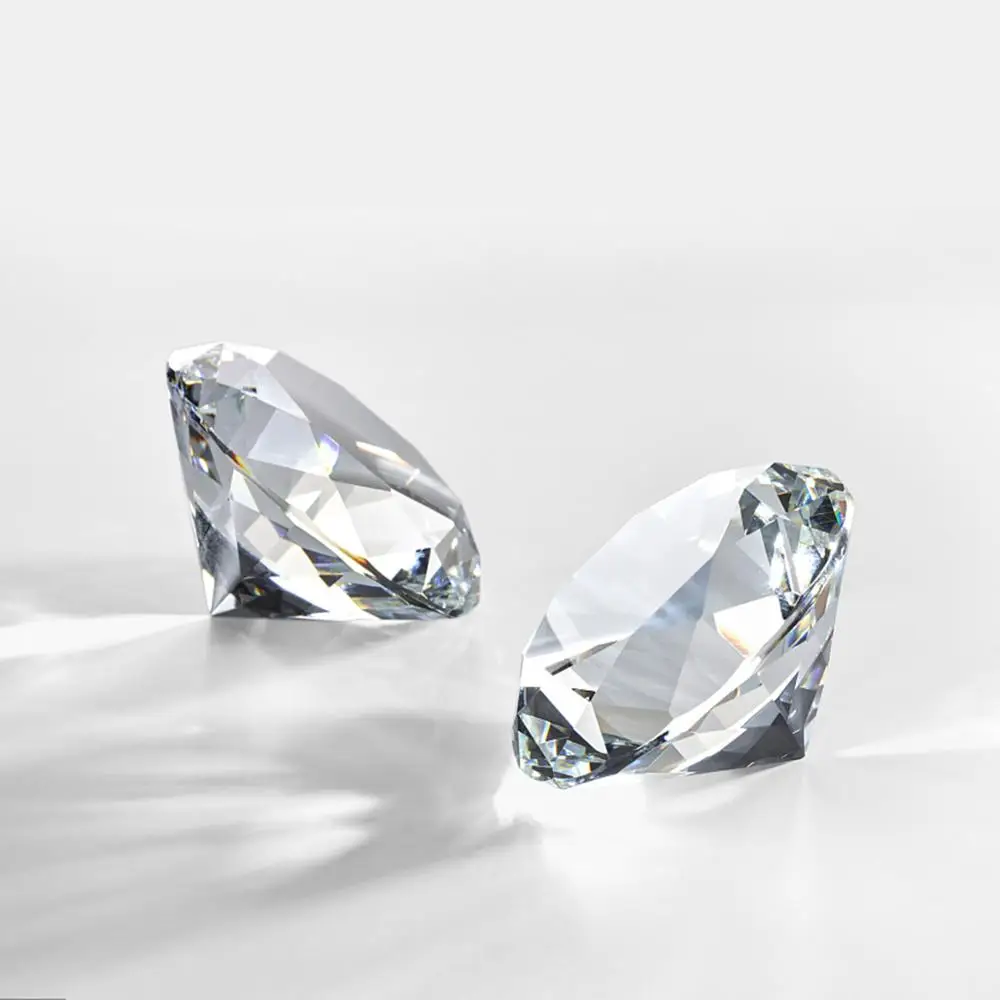 100% реальные Цветные камни россыпью камень Муассанит 0.8ct 6 мм D Цвет VVS1 Набор для