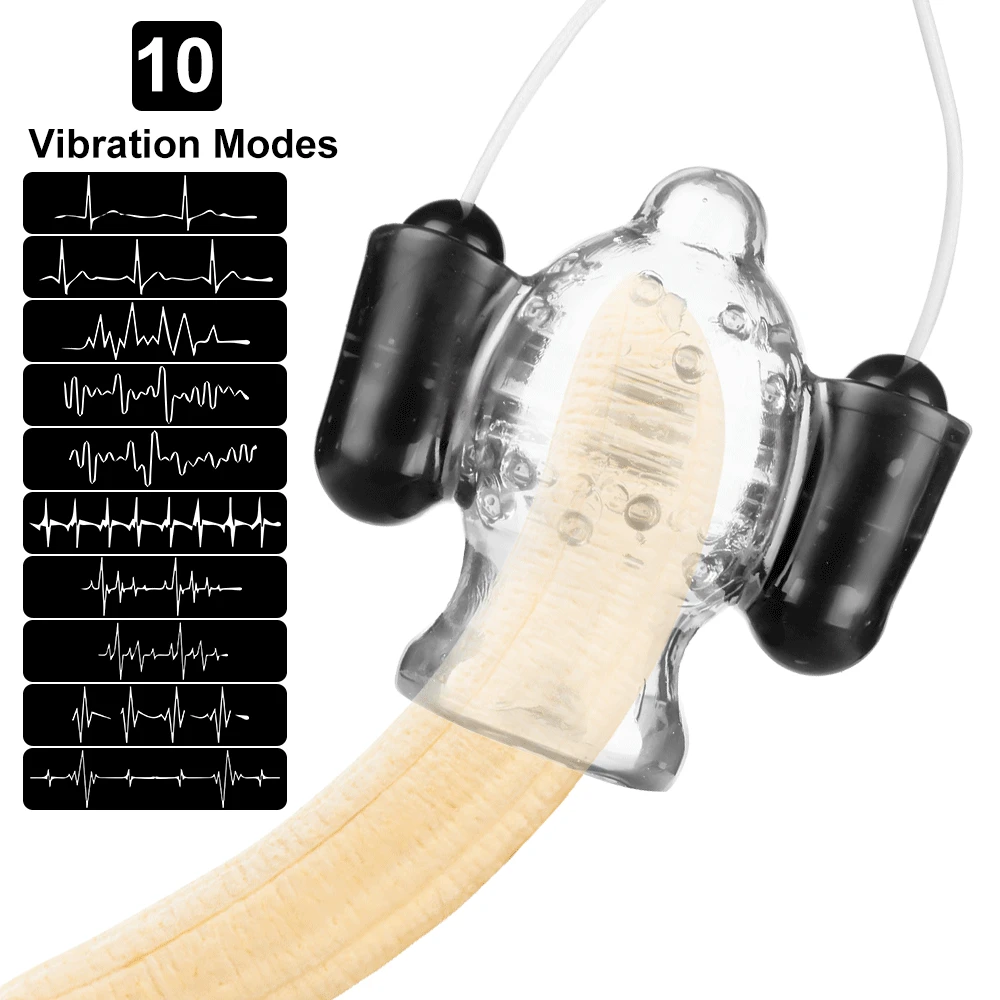 Glans тренажер массажное кольцо пенис головка вибратор задержка эякуляции 10