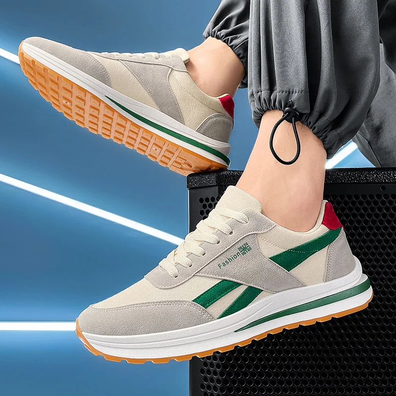 

Men'sWomen'sSportsBreathableRunningShoesTrendy LightweightWalkingShoesOutdoorFashionSportsComfortable CouplesCasualFitnessShoes