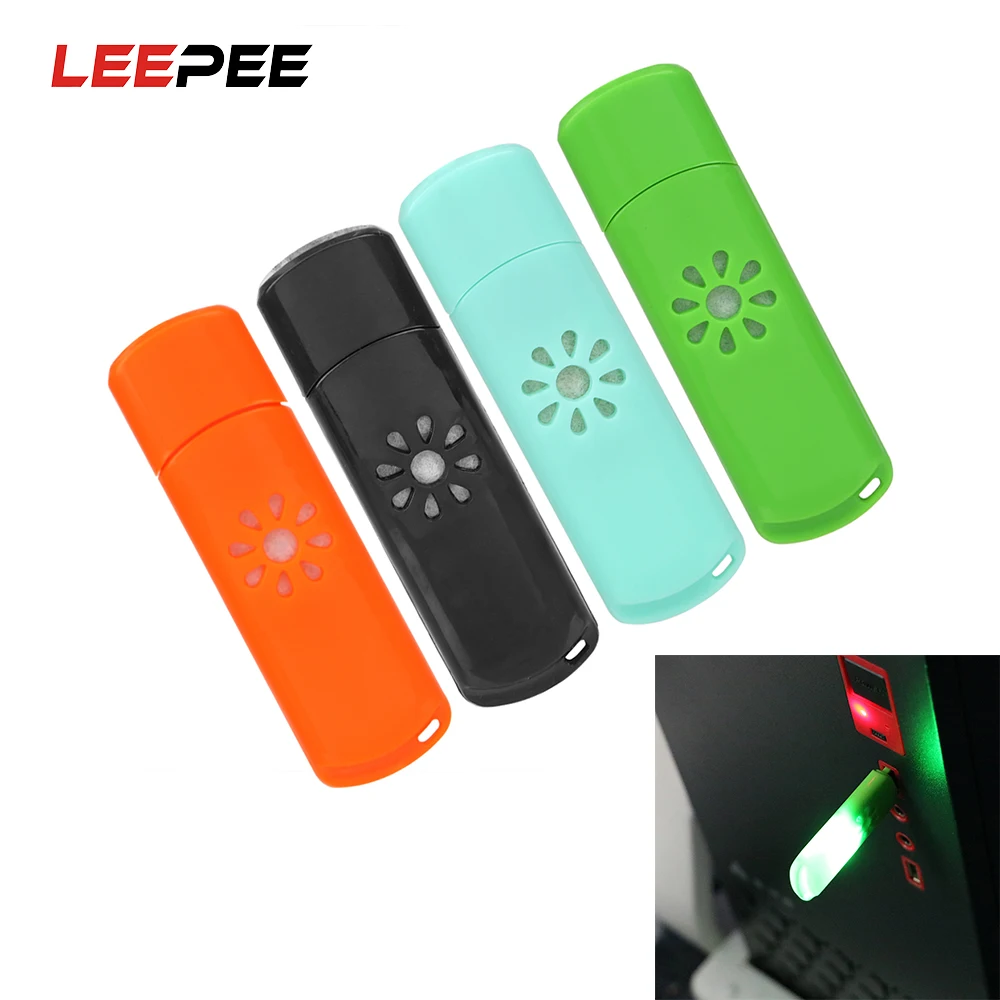 USB светодиодный автомобильный диффузор для ароматерапии миниатюрный