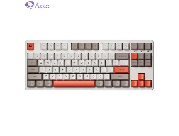 

AKKO 3087 V2 Steam Engine Gaming Mechanical Keyboard 87key akko/Gateron switch Wired USB Type-C 85% PBT Keycaps