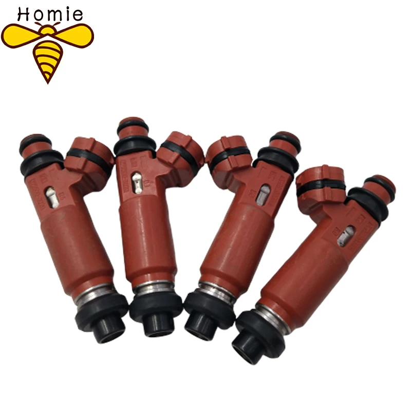 

4 Pcs High Quality For Mazda 323 V P F S C 16V 1.3L 73PS B3 1.5L L4 88PS Z5-DE 1994-2002 OM 195500-3020 Fuel Injector