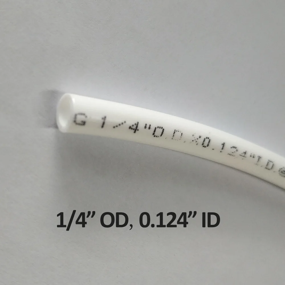 0.25 inch OD 10 метров 1/" или 3/8" PE трубы водопроводные трубки аксессуары для воды пищевой PE очиститель воды части фильтра фитинги для труб - Цвет: 0.25 inch OD