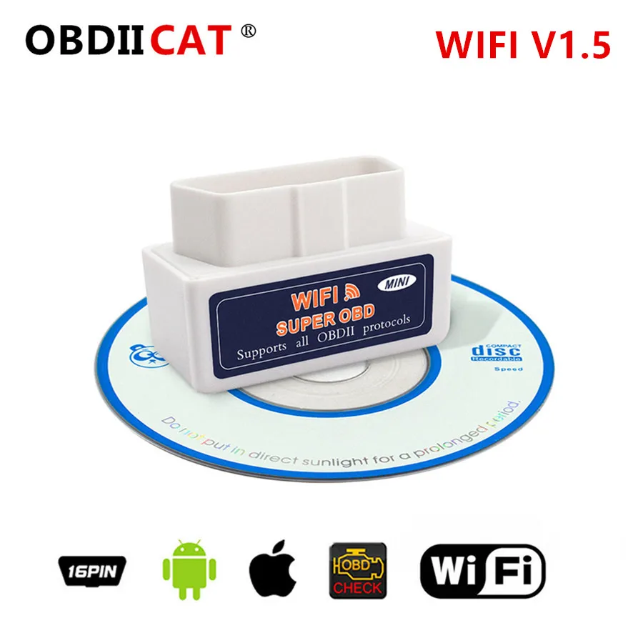 Хит продаж! Супер экшн камера с Wi Fi подключением ELM327 OBD OBDII Экшн ELM 327 Авто