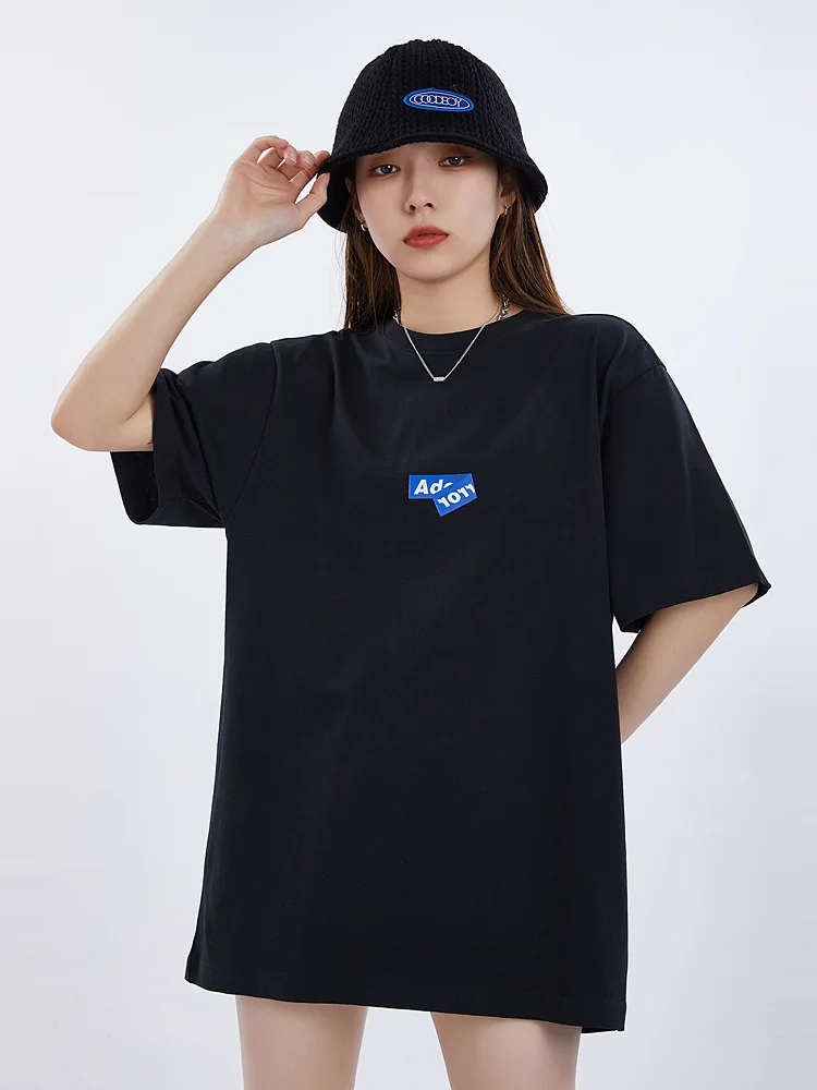 

Summer Cotton T Shirts Women 2021 O Neck Stretch Solid New Tops Clothing Casual Tshirt Man Streetwear Cool Tee Shirts