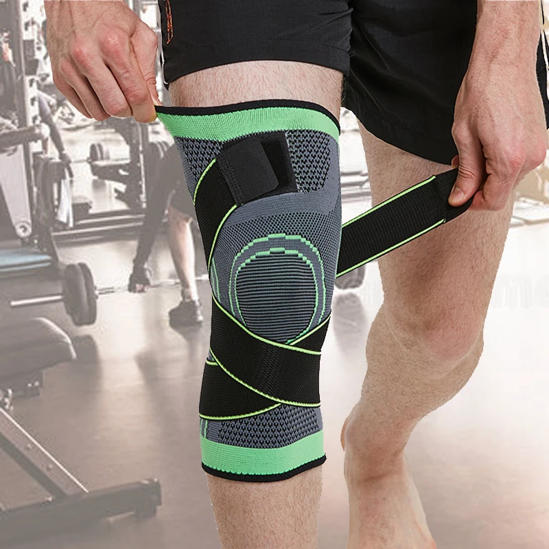 Дышащий тепло Kneepad Зима Спортивная безопасность наколенники Training эластичные сапоги до колена Поддержка Колено защиты 1 шт