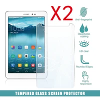 2pcs tablet tempered glass screen protector cover for huawei mediapad t1 8 0 hd eye protection explosion proof tempered film
