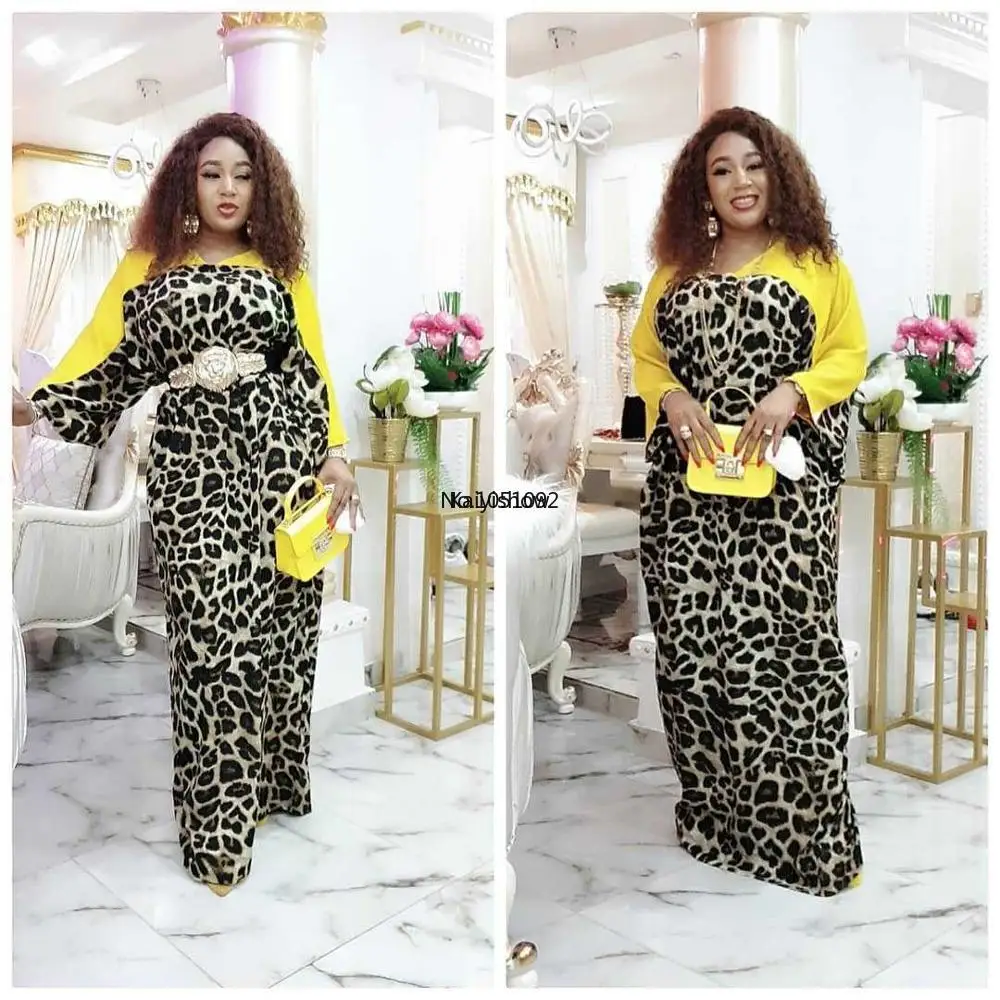 2020 африканские платья для женщин Дашики летнее платье размера плюс женская