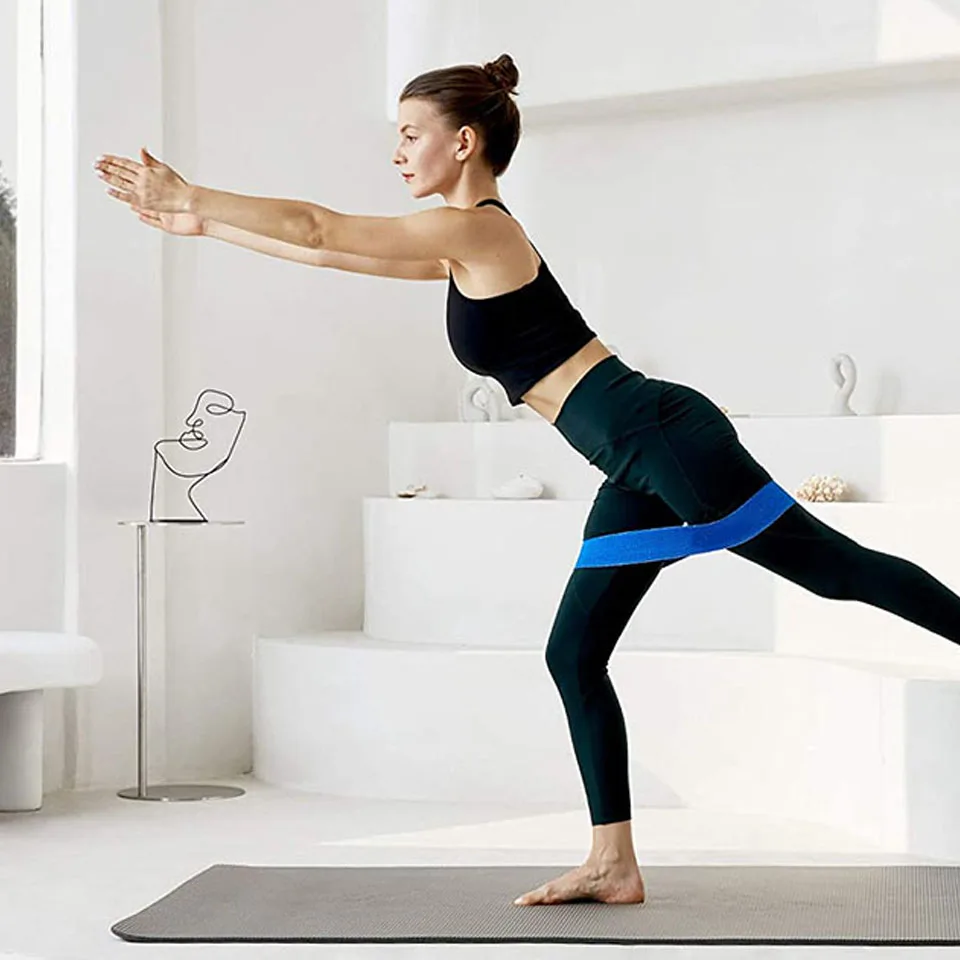 

KoKossi Resistance Bands Elastic Bandage Yoga Tension Band Pilates Fitness Accessories Home Gym Slimming Equipment Fitness Tools
