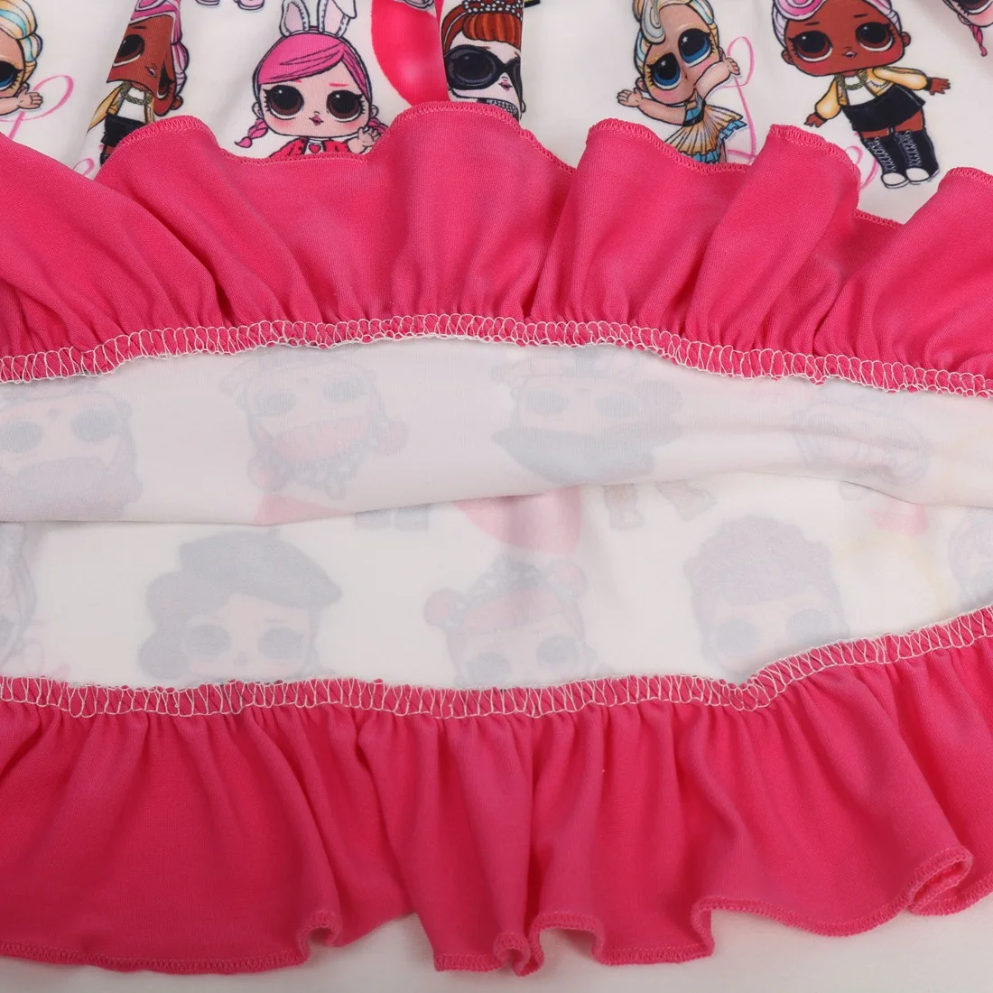 Новое Забавное платье с рисунком сюрприз без рукавов Кукла девочка милая игрушка