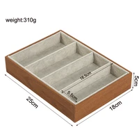 high level top glasses cases 4 grids sunglasses display box sunglasses display glasses gfit display jewelry organizer tray