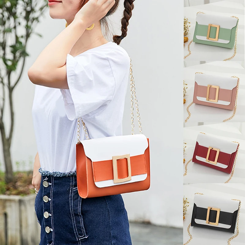 Сумка кросс-боди Женская из экокожи маленький мессенджер на плечо желтая розовая