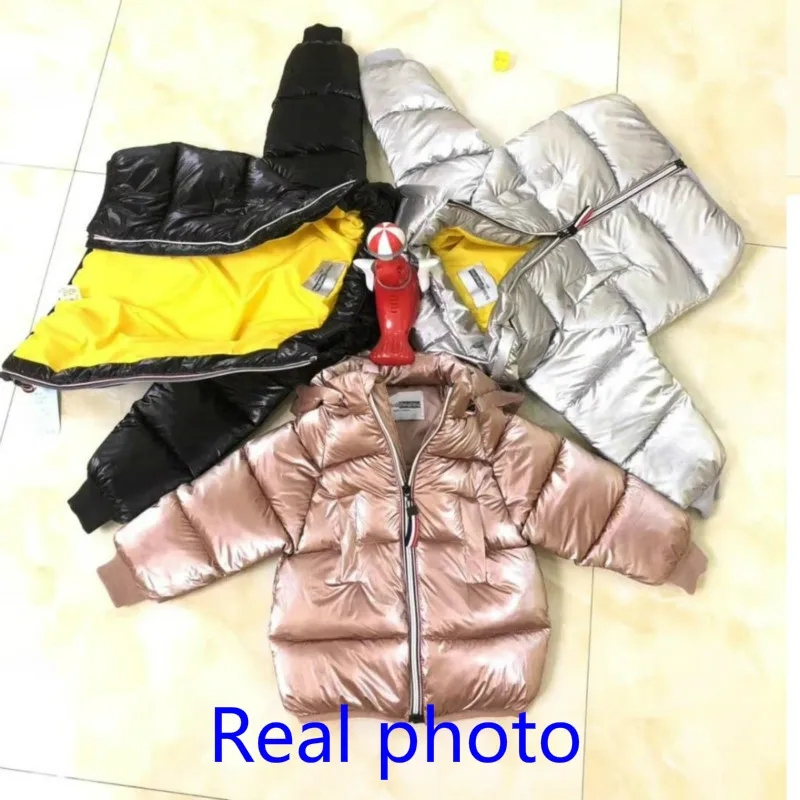 Girls Winter Down Jacket Boys Outwear Coats Parkas Childrens Warm Jacket Girl Winter Jacket Hooded Coat for Russian Winter
