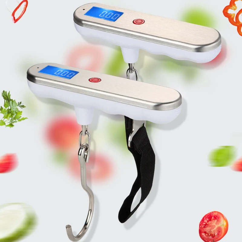 50 кг/10 г Мини цифровые весы ЖК Портативный вес багажа электронные Баланс