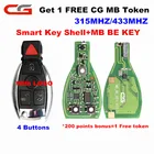 Оригинальный смарт-ключ CG CGDI MB BE KEY PRO(1 Free MB tok), 433315 МГц, переключатель V1.2, 34 кнопки с логотипом для Mercedes-benz