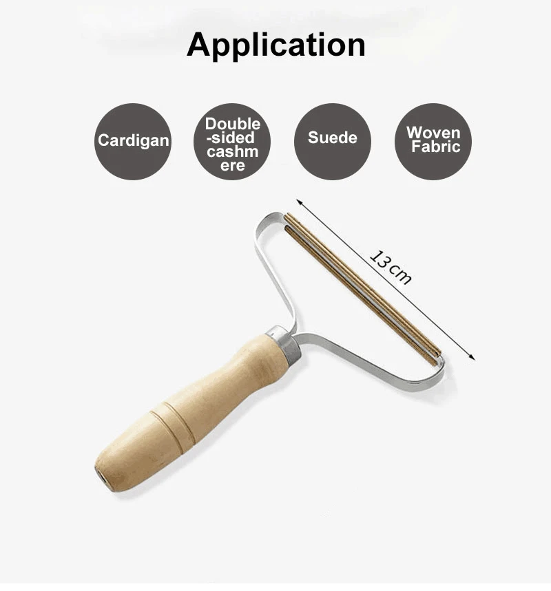 

Portable Lint Remover Clothes Fuzz Fabric Shaver Manual Fluff Removing Roller for Sweater Woven Coat Clothes Brush Tool
