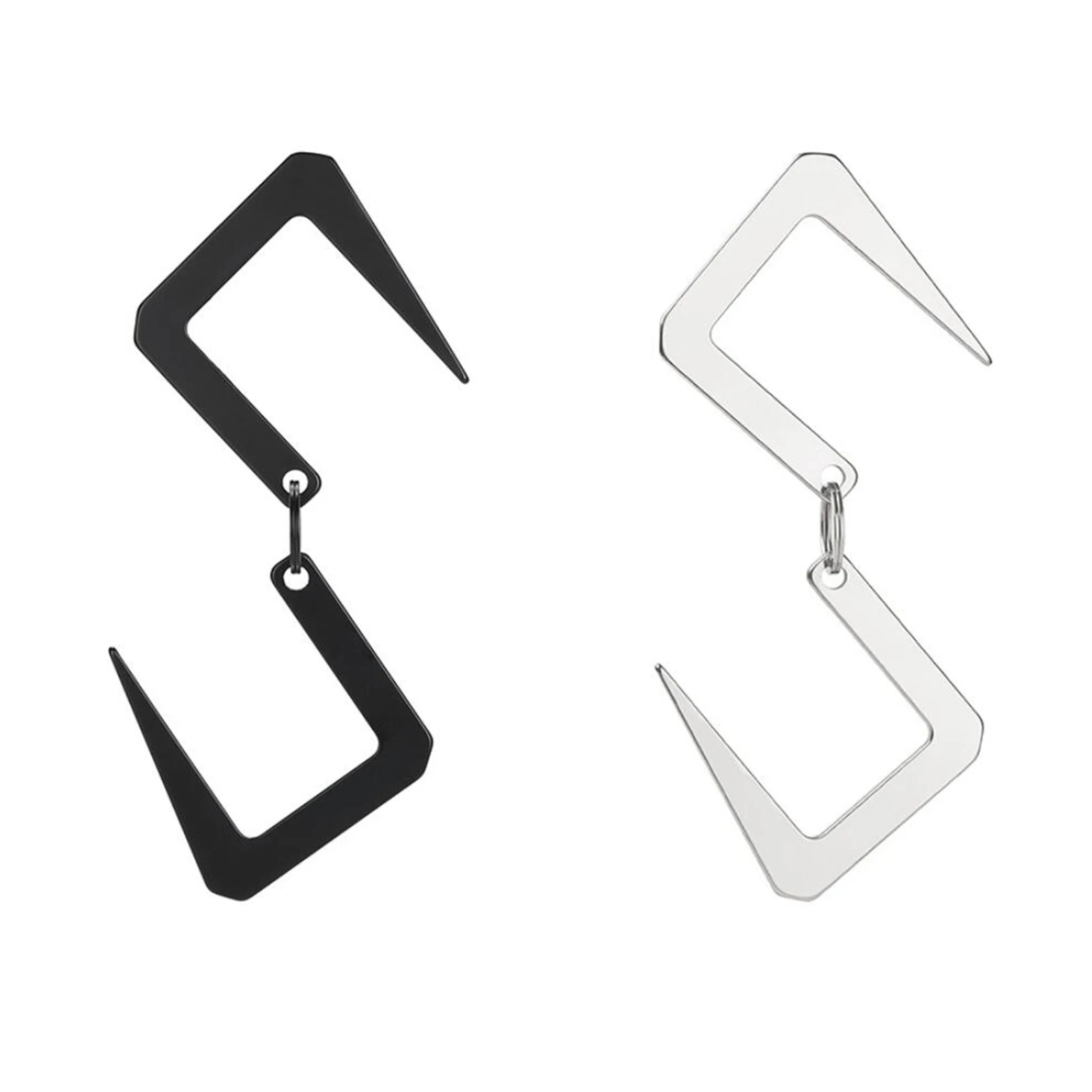

S-образные сверхпрочные металлические подвесные крючки для кухни, офиса, сада или активного отдыха, кемпинга, походов