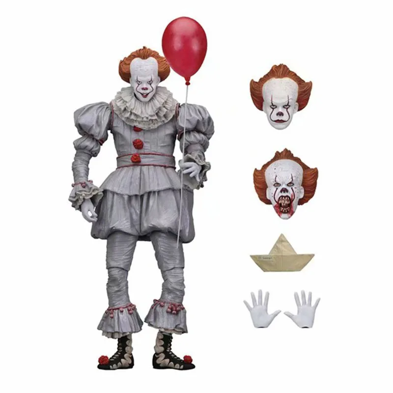 Scarry movie Stephen King's It Pennywise Джокер клоун фигурка игрушки Косплей ужас стрит