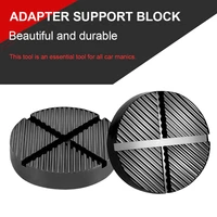 1pc car lift jack stand rubber pads black rubber slotted floor jack pad frame rail adapter for bmw audi benz skoda ford toyota