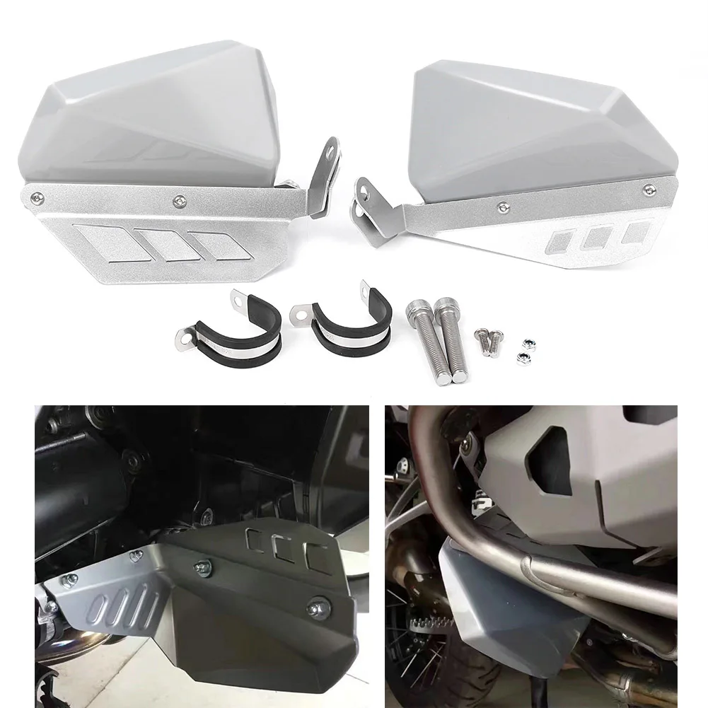 

For BMW R 1200 GS R1200GS ADV 2015 2016 Motorcycle Revised Brake & Shift Splash Shield Guard Protection Set w/ Bolts