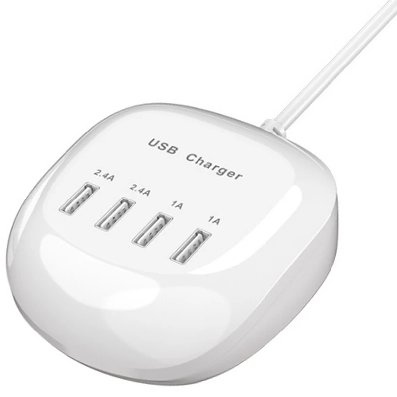Смарт Портативный четыре порта быстрое зарядное устройство USB многократная