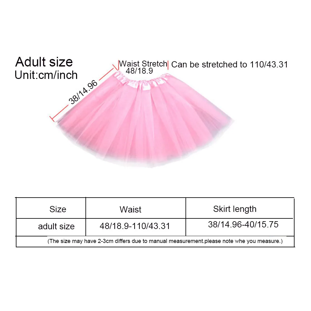 Женская мода для взрослых 3 слоя мини-тюль искусственная балетная танцевальная