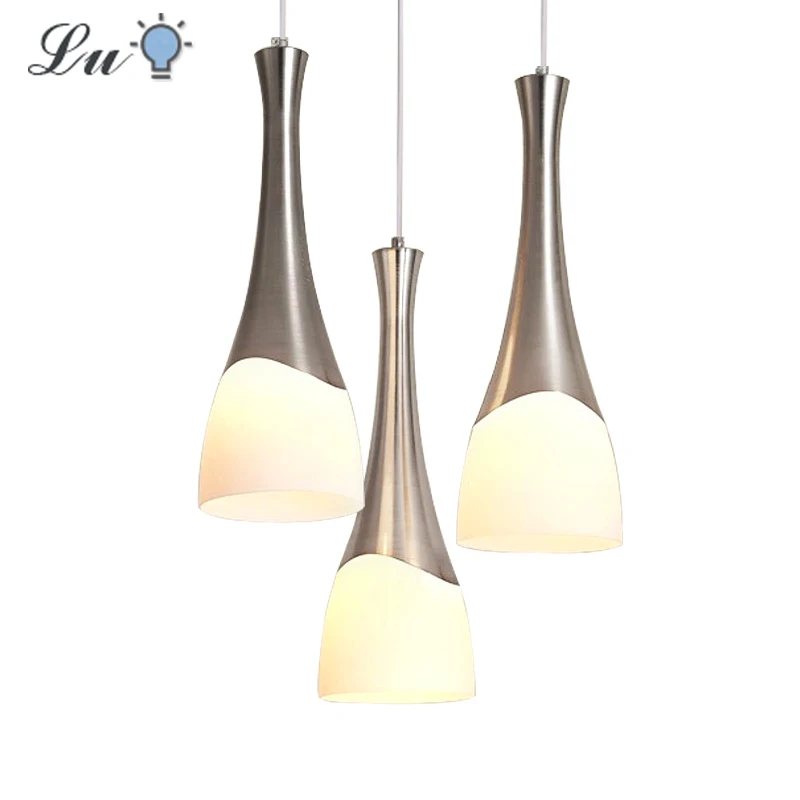 Светодиодные подвесные светильники E27 железный современный потолочный