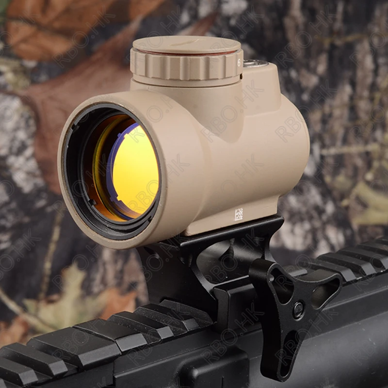 Тактический Trijicon MRO стиль 1x Красная точка прицел Высокая база Пикатинни