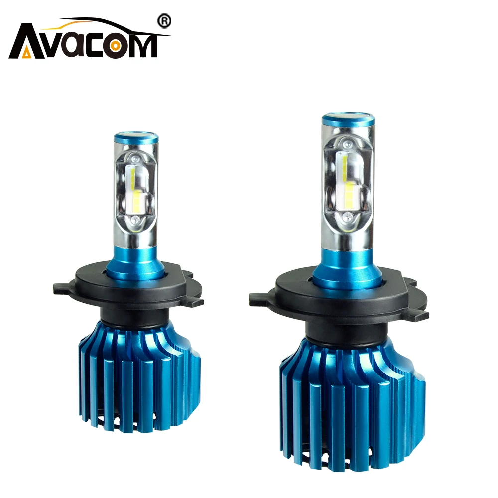 Avacom H4 H7 светодиодный автомобильные лампы CSP H1 H11/H8 H15 9005/HB3 9006/HB4 Hir2 12V 24V 72W фары для 12000LM 6500 к авто лампы турбо светильник светодиодный Voiture