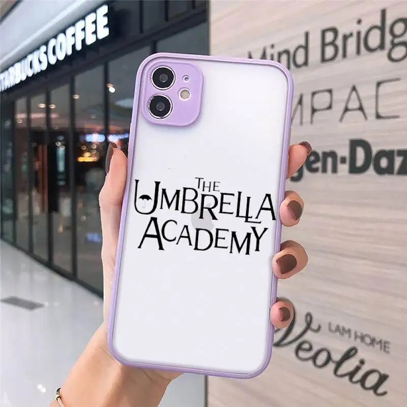 

The Umbrella Academy Phone Case Matte For iPhone 12 Mini 11 Pro XR XS Max 7 8 Plus X Hard PC Back Cover