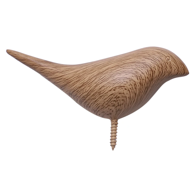 3D креативные настенные декоративные крючки для пальто одинарные спальни (дерево)