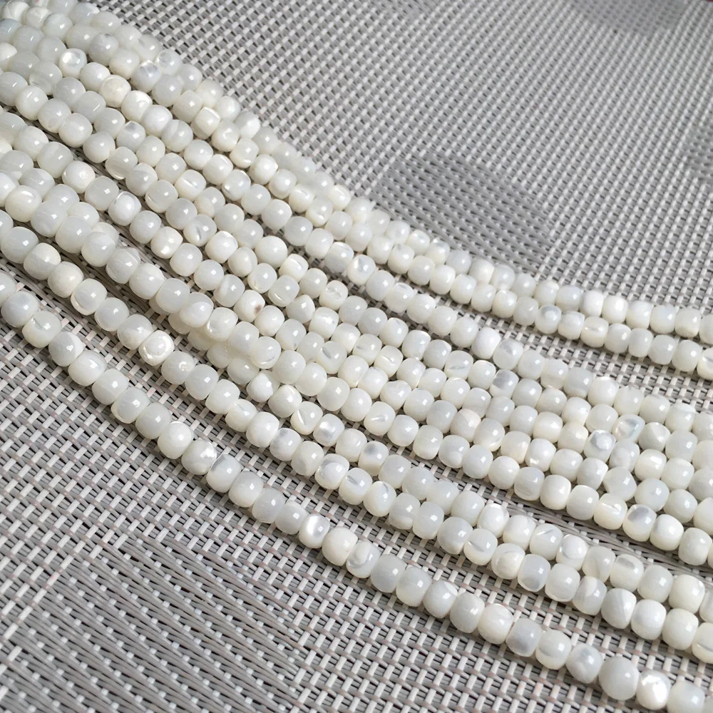 Натуральный корпус бисер колонна Дырокол в форме свободные бусины изоляция