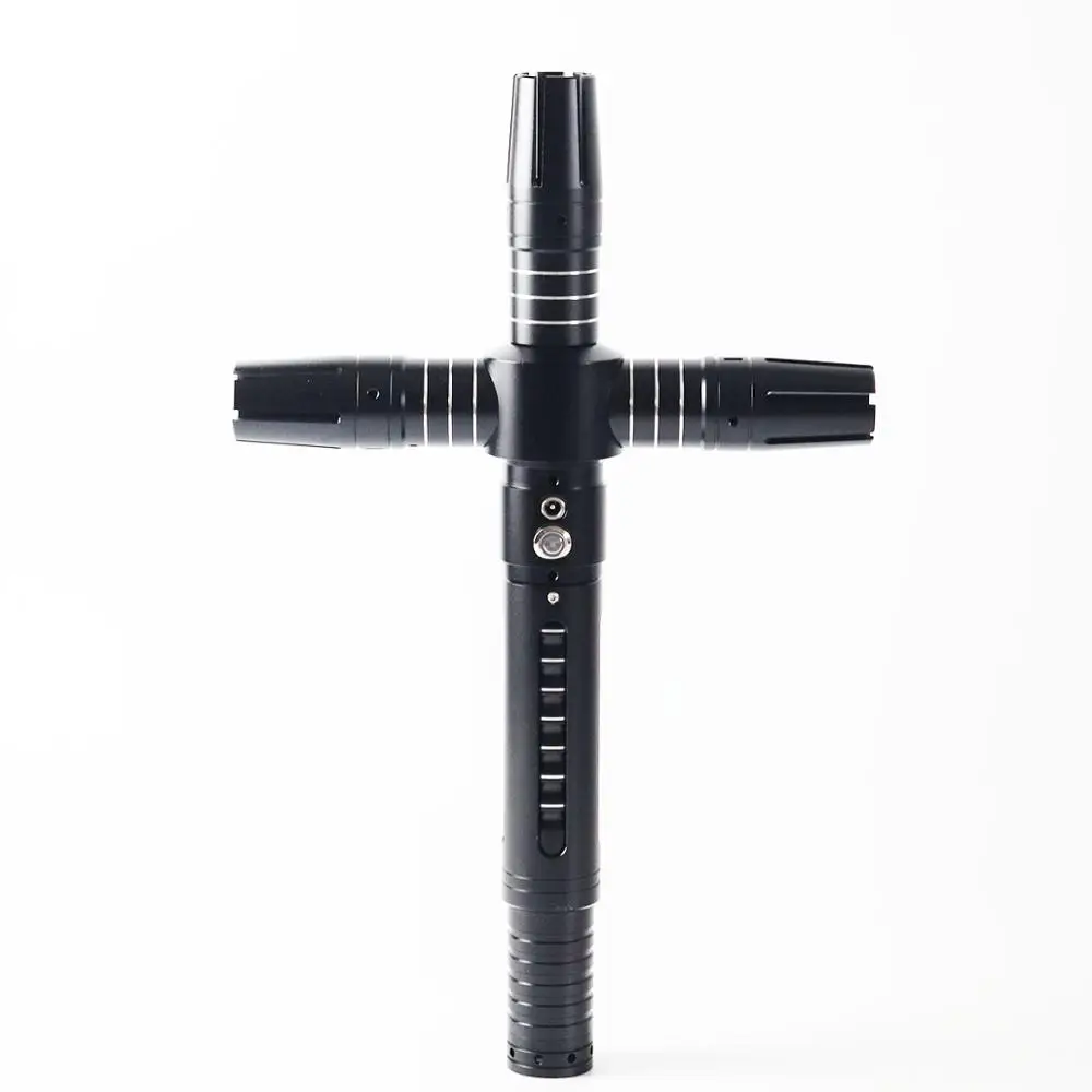 LGT SABERSTUDIO Металлическая рукоятка с тяжелым дуальным лезвием бесконечный