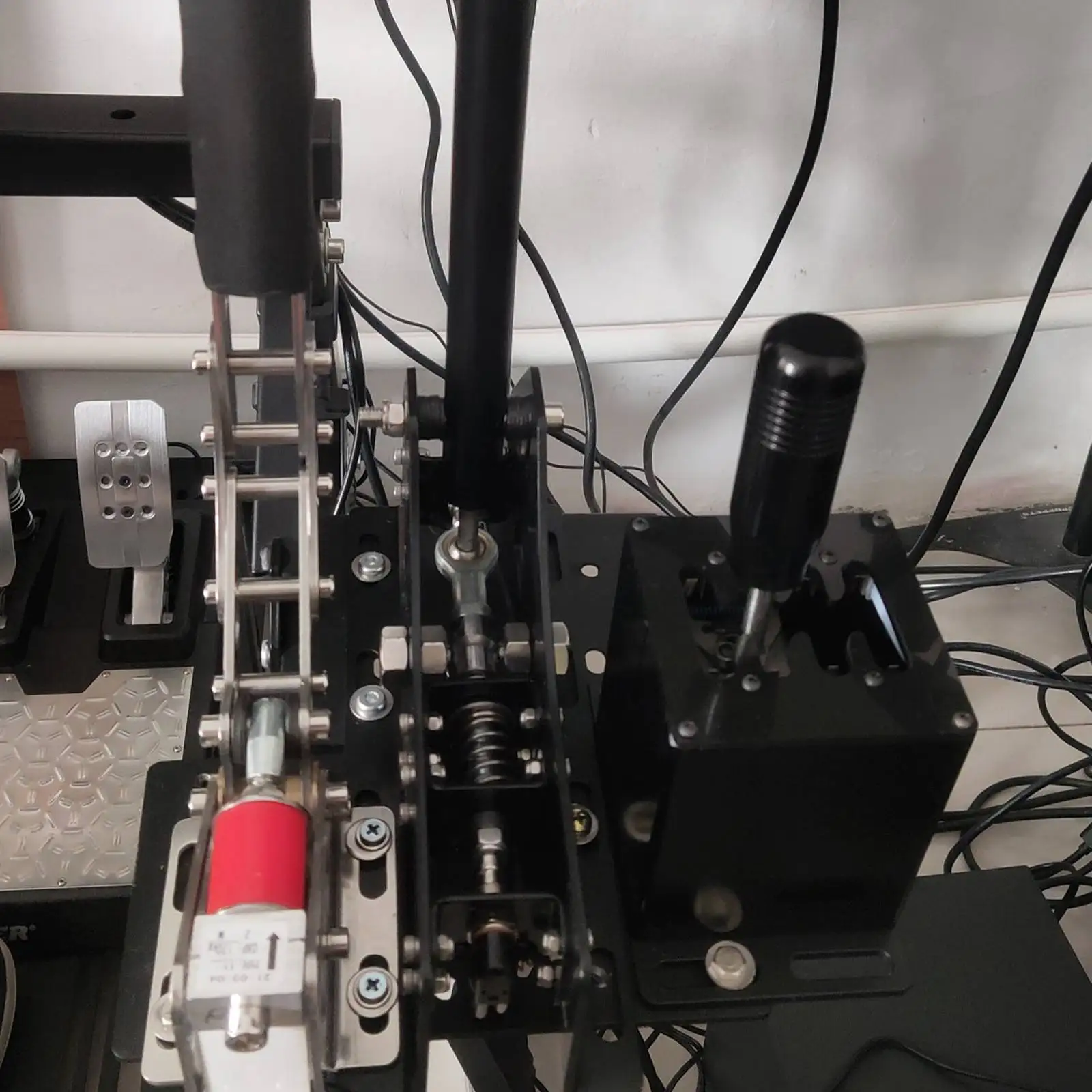 

PC Racing Games Transmission For G27 G29 T300 Steering Wheel SIMVERTEX USB Sequential Shifter Manual Gear Truck Engranaje System