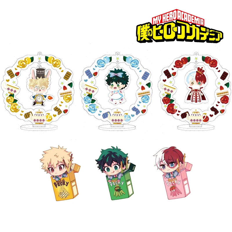 

Аниме Мой герой Академия мидория изюку Тодороки шото акриловая подставка модель фигурки брелок Подвеска Сумки очаровательный Декор Коспле...