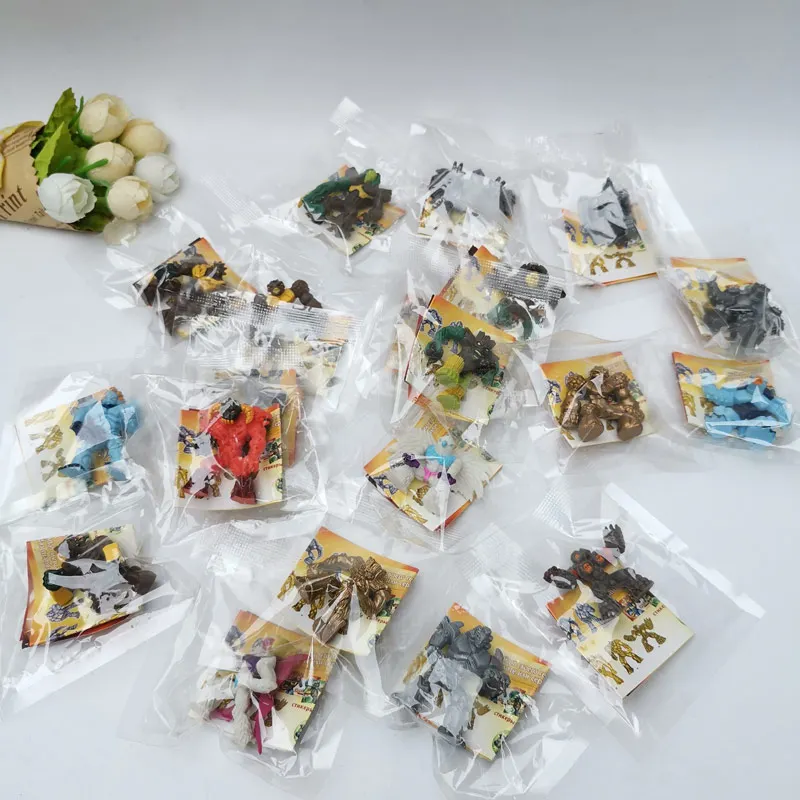 50 шт./лот мини Оригинальная фигурка аниме Gormitis nature element hero монстр модель подарок