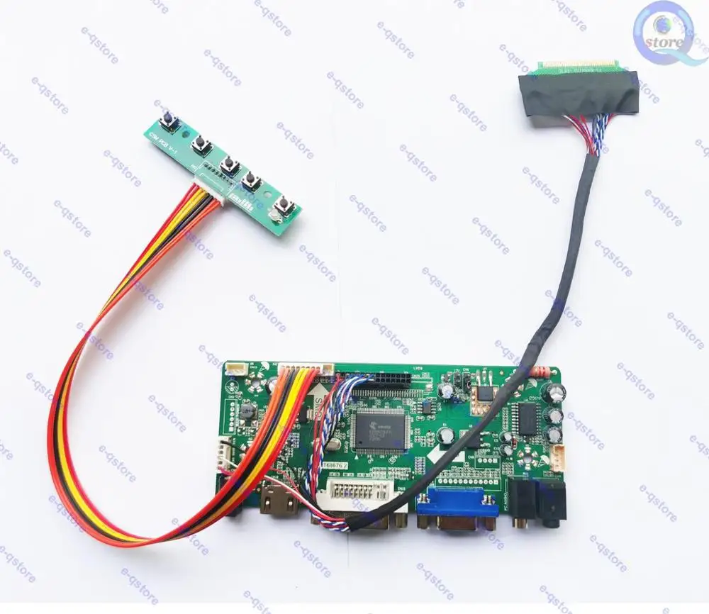 E qstore: Поворот панели B121EW09 V.5 V5 12 1 дюйма 1280X800 в монитор плата драйвера ЖК