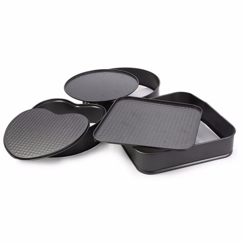 Набор посуды из 3 предметов Круглый сердечник квадратная антипригарная форма для