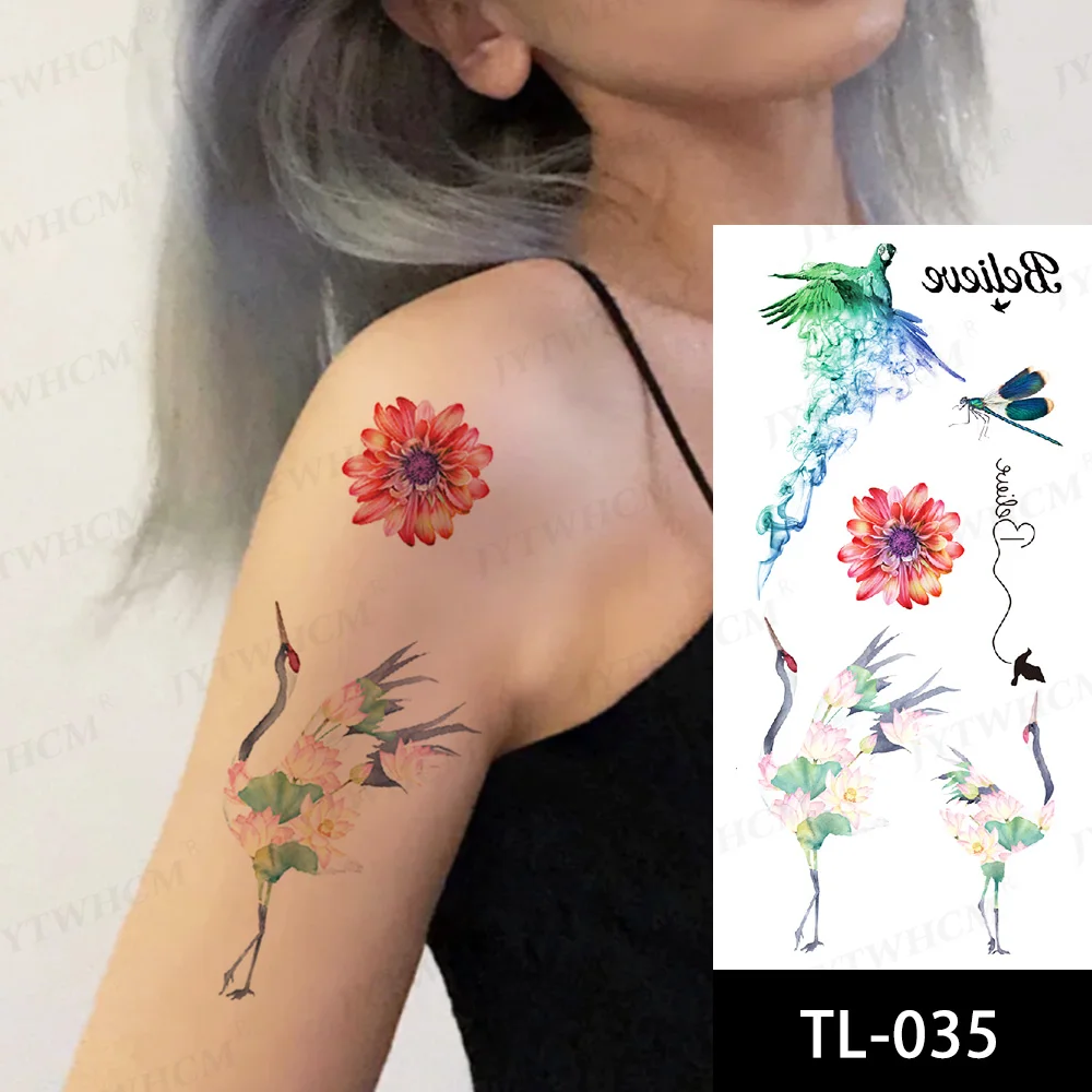 Водонепроницаемая искусственная Бабочка Русалка эльф Сказочный комикс персонаж