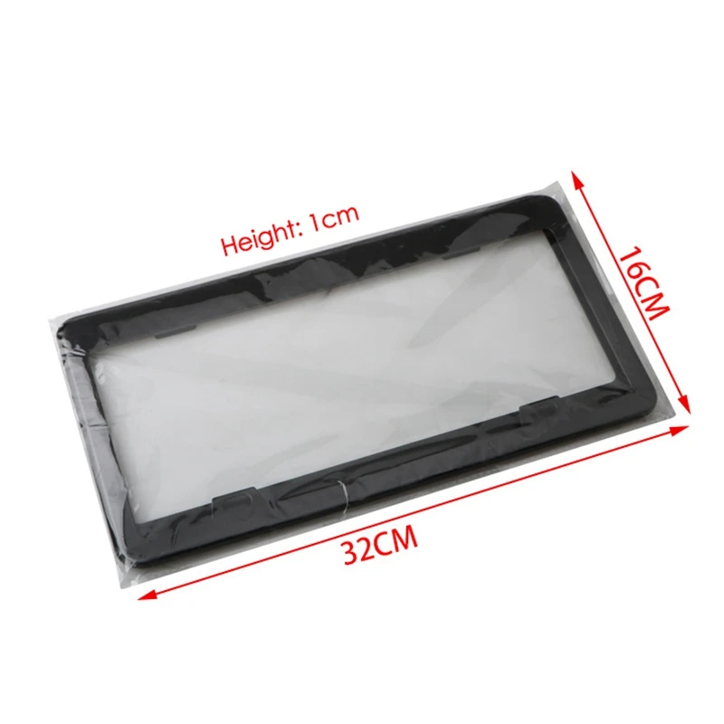 

2Pcs US Specification License Plate Frame License Plate Frame Bracket with Standard Screw Kits