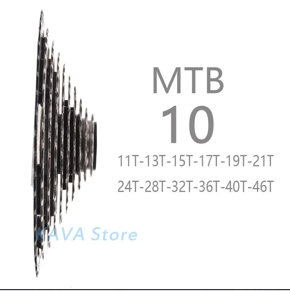 SUNSHINE 11-46T 10 скоростей MTB горный велосипед кассета маховик звездочки совместимы с SHIMANO m590 m6000 m610 m780 X9