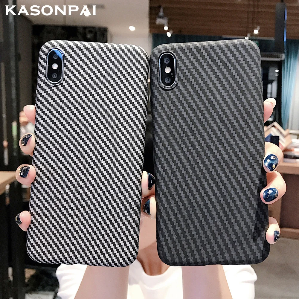 Мягкий чехол из углеродного волокна для iphone 11 pro max XR X 10 Роскошный 7 8 plus 6s 6 XS MAX
