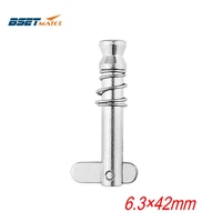 6 342mm bset matel stainless steel 316 marine grade 14 inch quick release pin for boat bimini top deck hinge marine hardware