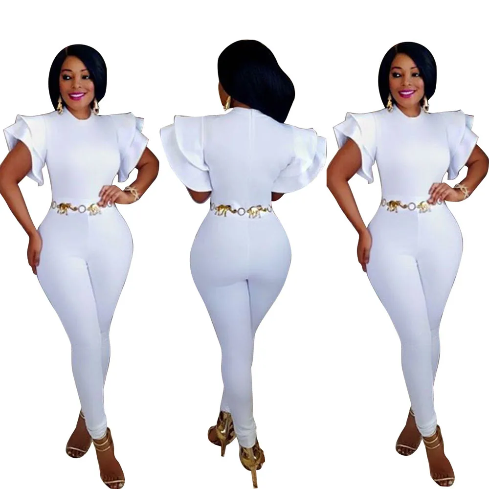 Женское облегающее боди с коротким рукавом однотонный повседневный комбинезон