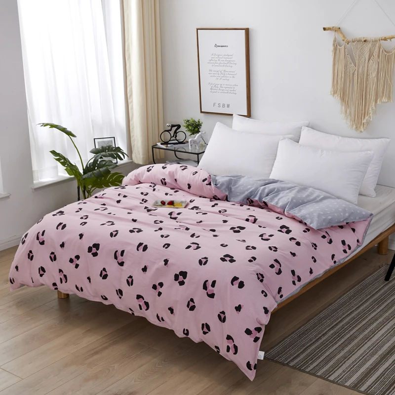 Коллекция 2021 горячее предложение пододеяльник с реактивным принтом из 100% хлопка