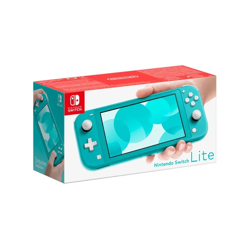 Игровая приставка Nintendo Switch Lite (бирюзовый)|Игровые консоли| |