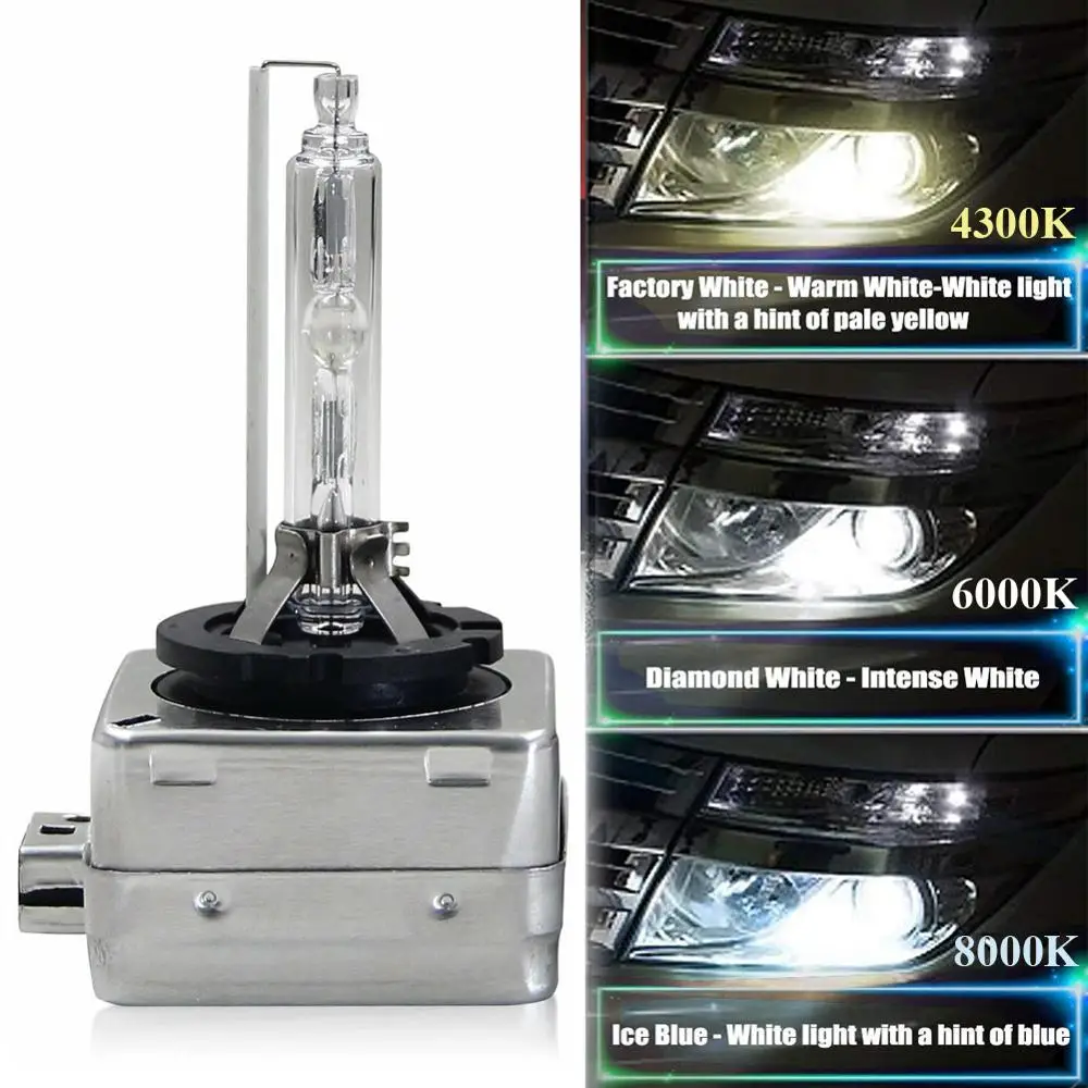 2 шт. D1R Ксеноновые лампы для передних фар 12V 35W 8000K Cadilla c Cadillac Escalade ESV EXT 2003-2014