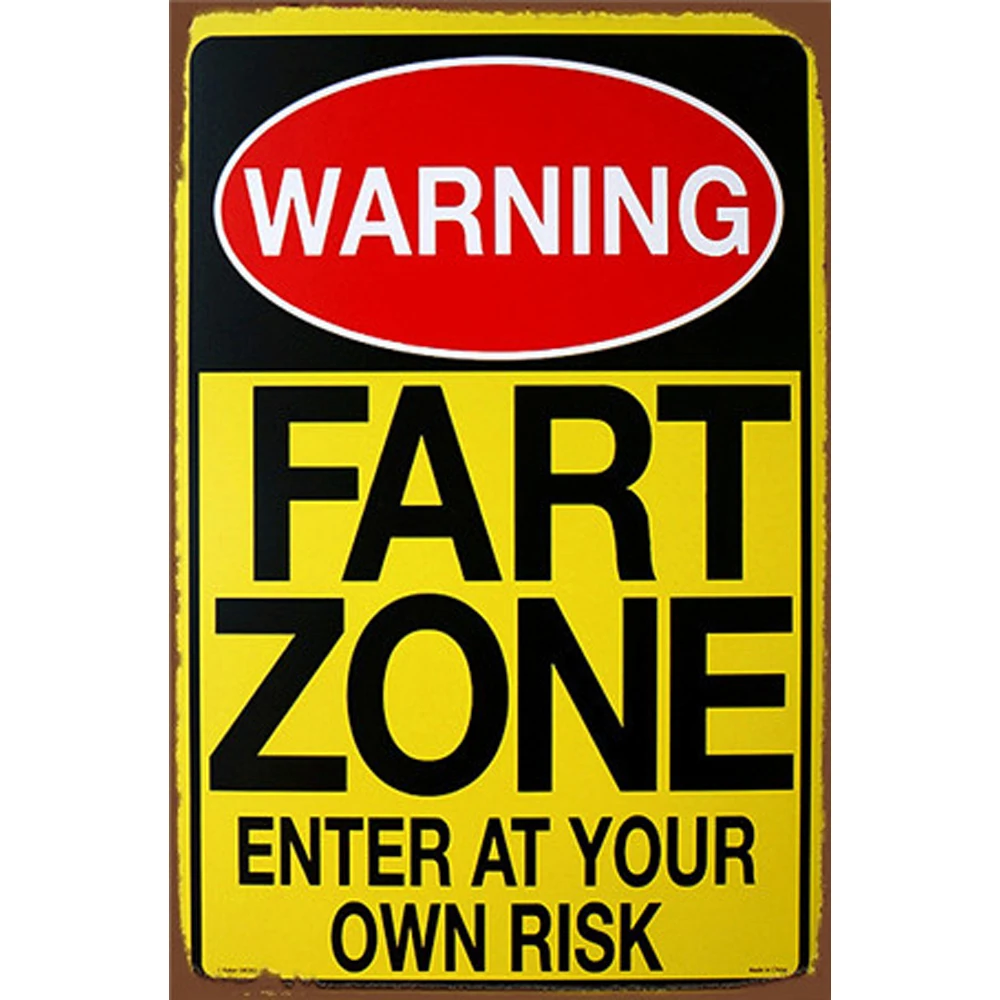 

Warning Plaque Sign Vintage Metal Tin Signs Wall Poster Decals Plate Painting Bar Club Pub Home Decor Wall 30*20cm