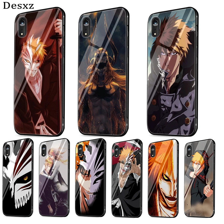 Мобильный чехол для телефона стекло iPhone 6 6s 7 8 Plus 11 Pro X XR XS Max 5 5S SE отбеливатель Ichigo